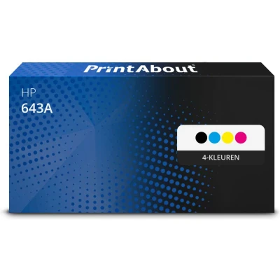 Afbeelding van Huismerk HP 643A (Q5950A) Toner 4 kleuren Voordeelbundel
