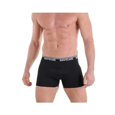 Afbeelding van Navigare Heren 573/E (Pacco Da 6) Boxershorts, meerkleurig (grijs/zwart/navig), XL (6 stuks)