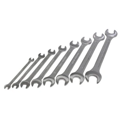 Afbeelding van Brüder Mannesmann M 110 08 DIN Dubbele steeksleutelset 8 delig 6 22 mm 3110