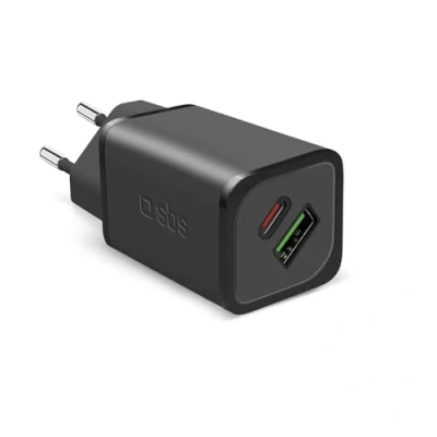 Afbeelding van Sbs Mobile Wall Charger Usb c 65w &amp; a 18w Thuislader