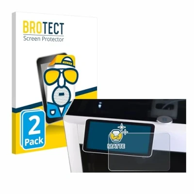 Afbeelding van BROTECT (2 Stuks) Antireflecterende Beschermfolie voor Bambu Lab X1 Carbon 3D Printer Anti Glare Screen Protector, Mat, Ontspiegelend