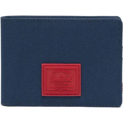 Afbeelding van Herschel Roy Rubber RFID Wallet Navy/Red