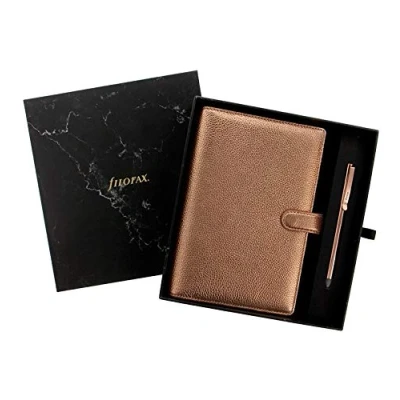 Afbeelding van Filofax Fosbury Personal Organizer Plus Balpen, Rose Gold