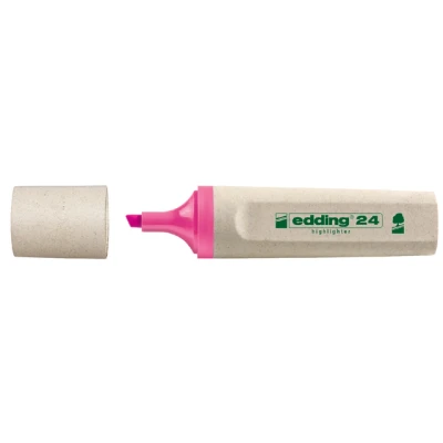 Afbeelding van Edding markeerstift Ecoline e 24 roze
