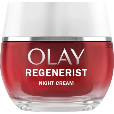 Afbeelding van 4x Olay Regenerist Nachtcrème Parfumvrij 50 ml