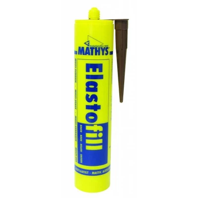 Afbeelding van Mathys Elastofill Acrylaatkit Transparant Wit Koker 310Ml