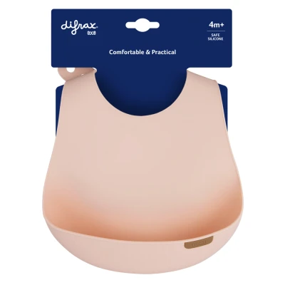 Afbeelding van Difrax Lovi Siliconen Slab Nude 1ST