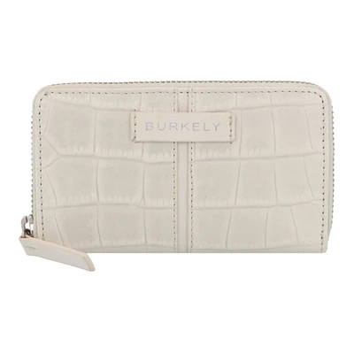 Afbeelding van BURKELY Cool Colbie Dames Medium Zip Around Wallet Wit
