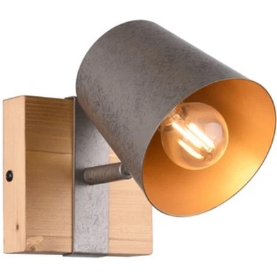 Afbeelding van Trio Leuchten Bell Opbouwspot 1x E14 Antiek Nikkel