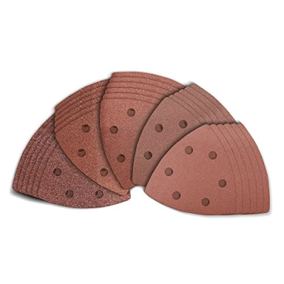 Afbeelding van Trotec PMTS Set 3 deltaschuurpapier Het kwaliteits met klittenband wordt gesorteerd op verschillende korrelgroottes geleverd