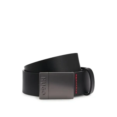 Afbeelding van HUGO Goswin Riem, Heren, Maat: 80, Black