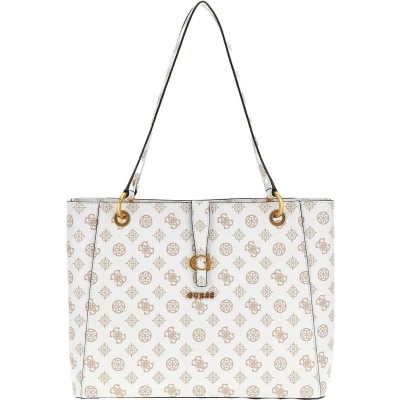 Afbeelding van Guess KUBA Handtas, Dames, Maat: One Size, White logo