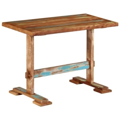 Afbeelding van vidaXL Eettafel 110x55x78 cm massief gerecycled hout