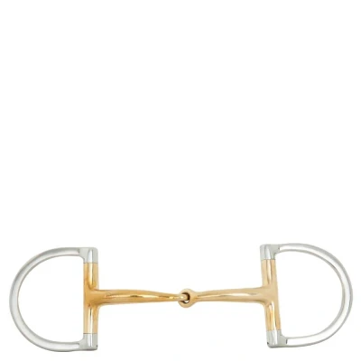 Afbeelding van BR Enkel Gebroken D trens Soft Contact 14 mm Ø 65 X 50 12,5 Zilver/goud Geel