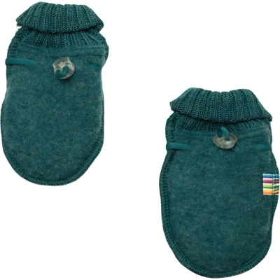 Afbeelding van JoHa Kinder Baby Handschuhe aus 100% Wolle Peacock Melang 60