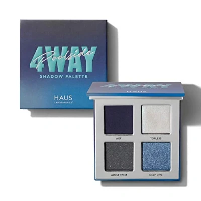 Afbeelding van Haus Laboratories By Lady Gaga: FOUR WAY Shadow palet Glam Room No 1 FAME, 4 delige oogschaduwpalet in 9 nuances of 10 met matten, metallic en glinsterende oogschaduw
