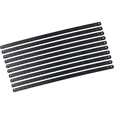 Afbeelding van Rolson 58909 10 st 150 mm Junior ijzerzaagbladen, zwart