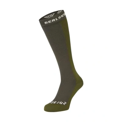 Afbeelding van SEALSKINZ Worstead Unisex waterdichte koude weer knie lengte merinowol gevoerde sokken outdoor, skiën en winter wandelen laat warmte vocht vrij