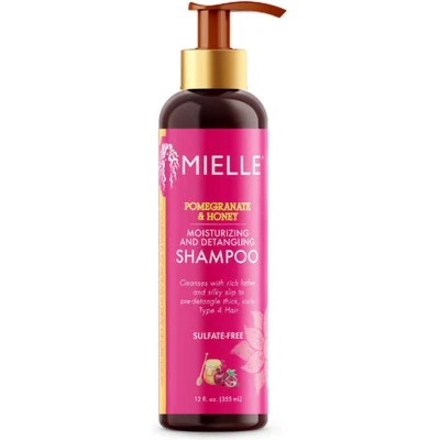 Afbeelding van Mielle Organics Pomegranate &amp; Honey Moisturizing Detangling Shampoo