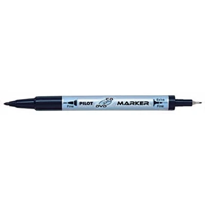 Afbeelding van Cd marker PILOT twin F en EF 0.7mm 0.4mm zwart