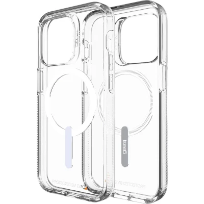 Afbeelding van Apple iPhone 14 Pro MagSafe Hoesje Kunststof Gear4 Hardcase/Backcover Transparant Telefoonhoesje Shockproof/Valbescherming