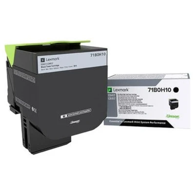 Afbeelding van Lexmark 71B0H10 tonercartridge Origineel Zwart 1 stuk(s)
