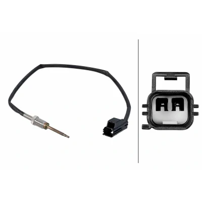 Afbeelding van Sensor, uitlaatgastemperatuur HELLA 6PT 358 226 531