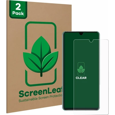Afbeelding van ScreenLeaf Screenprotector voor Huawei P30 Duurzame schermbescherming Folie Beschermfolie transparant (2 Stuks)