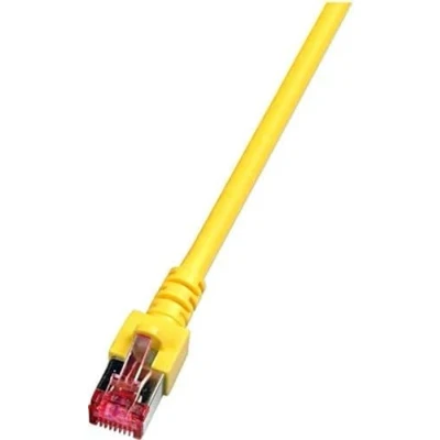 Afbeelding van EFB Elektronik RJ45 patchkabel S/FTP, Cat.6, LSZH, 0,25 m, geel