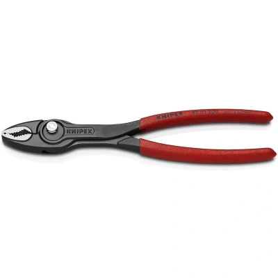 Afbeelding van Knipex twingrip voorgrijptang 200mm met anti slip kunststof bekleed 82 01 200