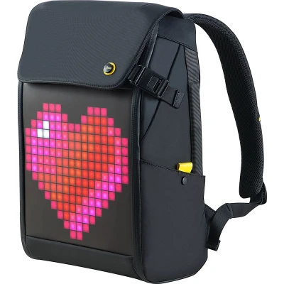 Afbeelding van Divoom Pixoo Rugzak backpack M Instelbare Ledverlichting 18,5L Zwart