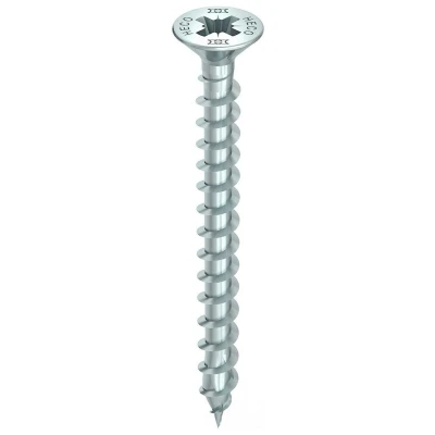 Afbeelding van HECO TOPIX Plus spaanplaatschroeven 5x35mm platkop verzinkt voldraad PZD 2 60846 (Per 200 stuks)