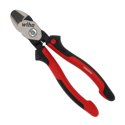 Afbeelding van Wiha High performance zijkniptang BiCut® Industrial met DynamicJoint® omschakelbaar 200 mm 38982