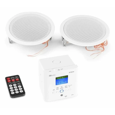 Afbeelding van Power Dynamics BTW30SET inbouw versterker met Bluetooth en 2x