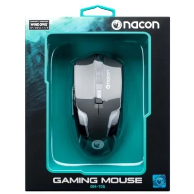 Afbeelding van Bigben 064322 Nacon Gm 105 Wired Gaming Muis, Zwart Pc