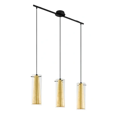 Afbeelding van EGLOÂ PintoÂ GoldÂ HanglampÂ Â E27Â 72,5Â cmÂ Zwart/Goud