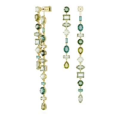 Afbeelding van Swarovski 5657390 Gema Goudkleurig Oorbellen horloge Goudkleur