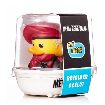 Afbeelding van Numskull Mini TUBBZ Badeend Metal Gear Solid Revolver Ocelot (Badeen Editie) 8cm