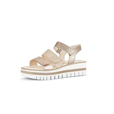 Afbeelding van Gabor Dames Sandaal Taupe/Goud MULTICOLOR 37,5
