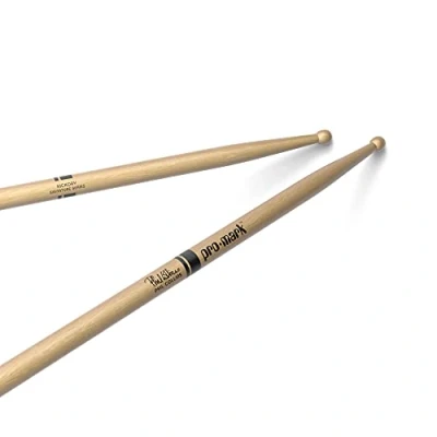 Afbeelding van Pro Mark Amerikaanse Hickory PC houten tip drumsticks in Phil Collins handtekeningmodel