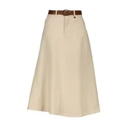 Afbeelding van Amelie&amp;amelie rok voor dames beige maat xs