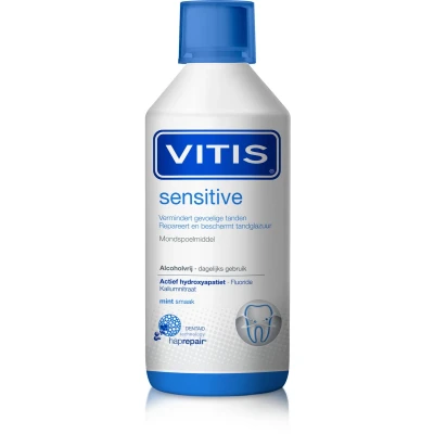 Afbeelding van 2x Vitis Mondwater Sensitive 500 ml