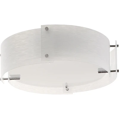 Afbeelding van Searchlight Trinity Plafondverlichting Ø 44 X 14 Cm Wit