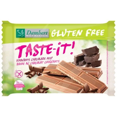Afbeelding van Damhert Taste it Krokante Chocoladereep