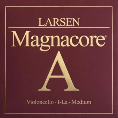 Afbeelding van Larsen Cellosnaren Magnacore A Staal Medium