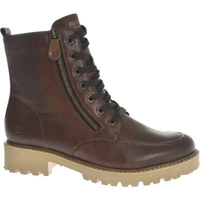 Afbeelding van Remonte D8667 22 Dames Veterboot Cognac 37