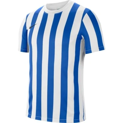 Afbeelding van Nike Heren Short Sleeve Top M Nk Df Strp Dvsn Iv Jsy Ss, Bianco/Universita Blu/Nero, CW3813 103, S