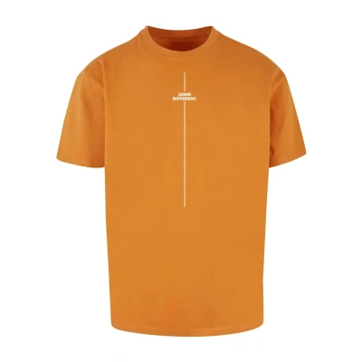 Afbeelding van Merchcode Think Different Heavy Tshirt print, Heren, Maat: XS, Forgottenorange