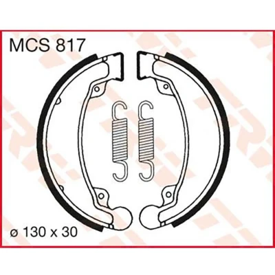Afbeelding van Remschoenset TRW MCS817
