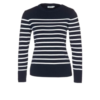 Afbeelding van Armor lux Briac Trui, Dames, Maat: 34, Rich navy/ nature